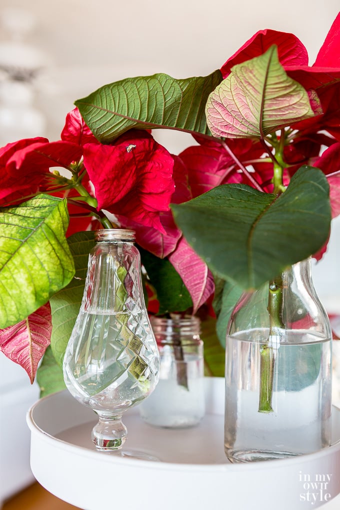 thrift store finds to use at Christmas to decorate a home