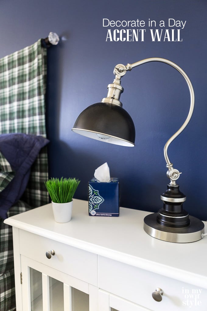 How-to-paint-a bold color-accent-wall-in-an-afternoon