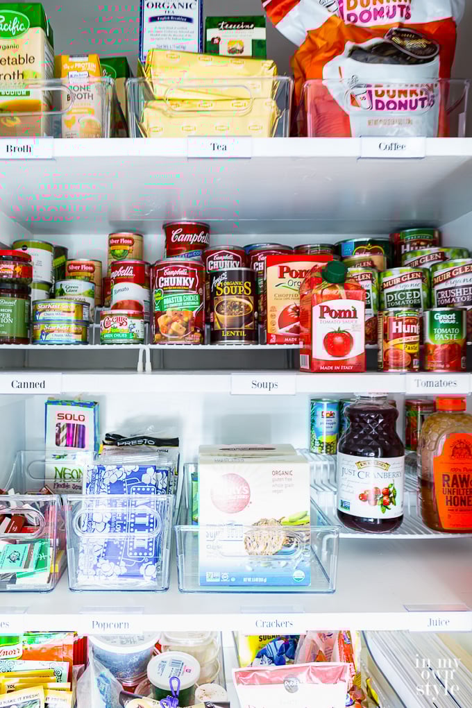 Pantry storage idea