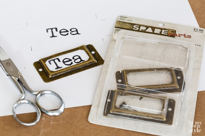 How to make a label on a computer using Word or Photoshop