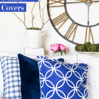 How to make inexpensive pillows and pillow covers.
