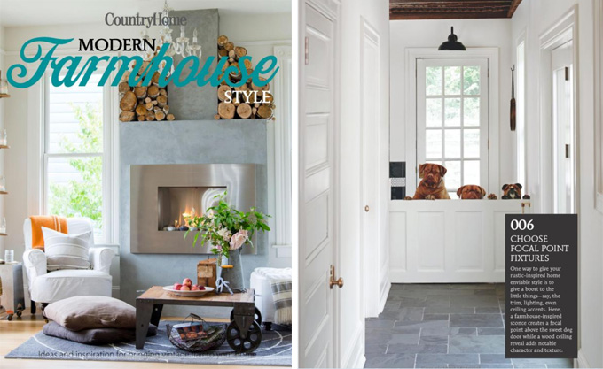 Modern Farmhouse Decorating Book by Country Home