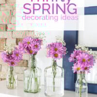Thrifty Spring Decorating Ideas Using Repurposed Items