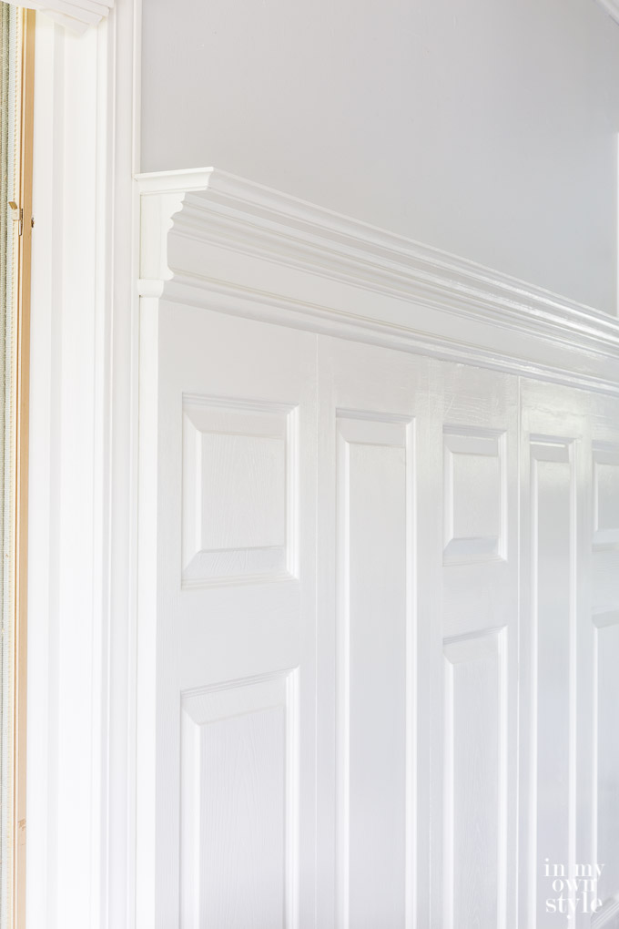 How to make a headboard using salvaged doors from the thrift store