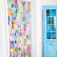 How-to-make-a-paint-chip-doorway-curtain