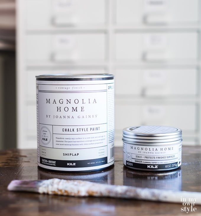 Magnolia Home Chalk Style Paint and Clear Wax