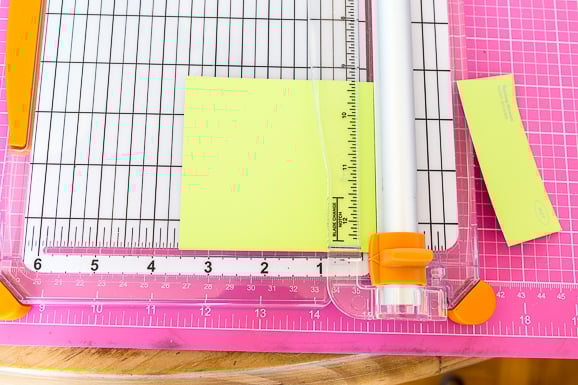 Paint chip craft ideas