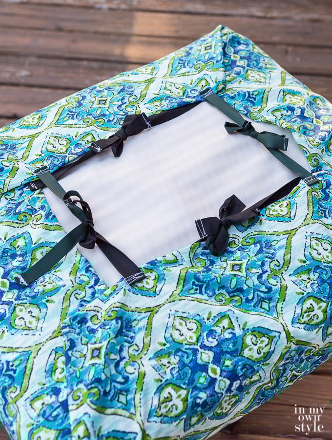 Easy to make chair cushion covers