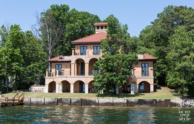 Houses on Lake Murray