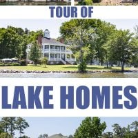 Tour of lake homes. #lakehomes #tourofhomes #houses #waterhomes