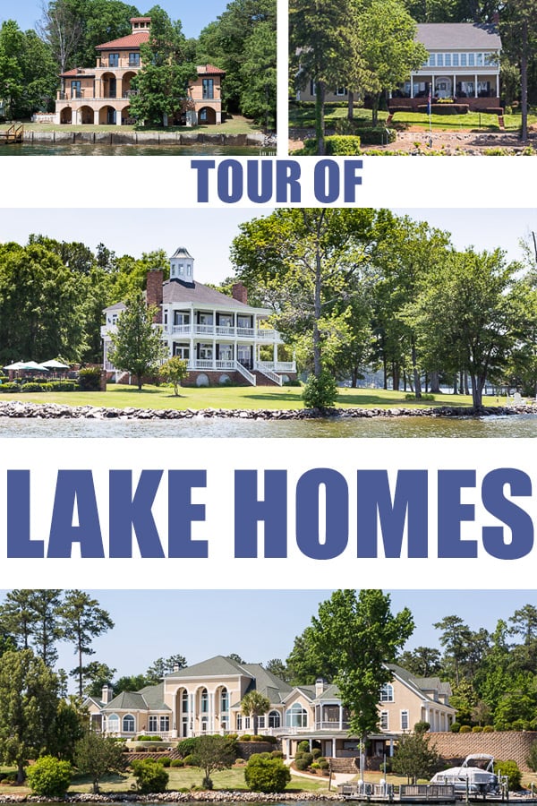 Tour of lake homes. #lakehomes #tourofhomes #houses #waterhomes