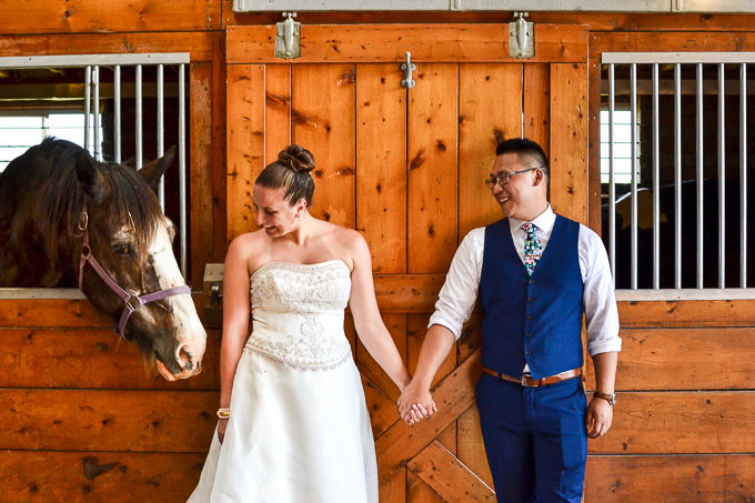 Barn Wedding at Hermitage Hill Farm and Stables in Waynesboro, Va