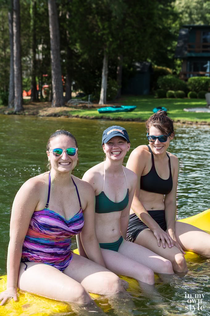 Lake house fun