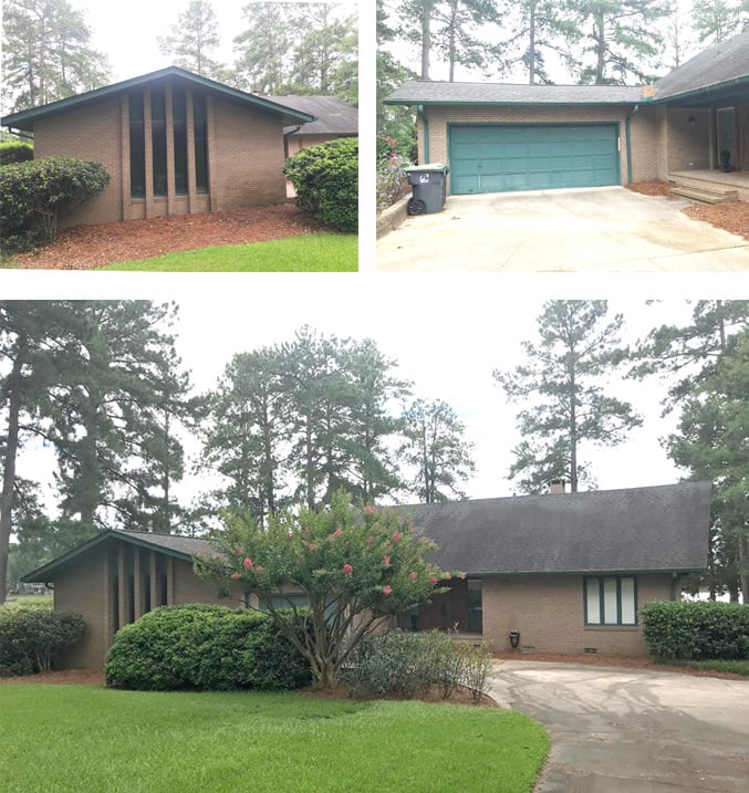 1970's brick home 