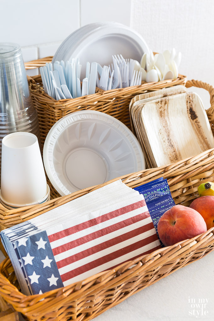 Kitchen Snacks ideas and entertaining tips for overnight guests.