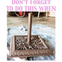 Spray painting tip for a perfect finish