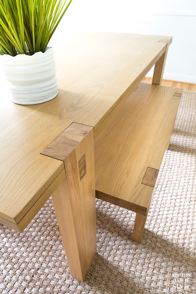 West Elm dining table