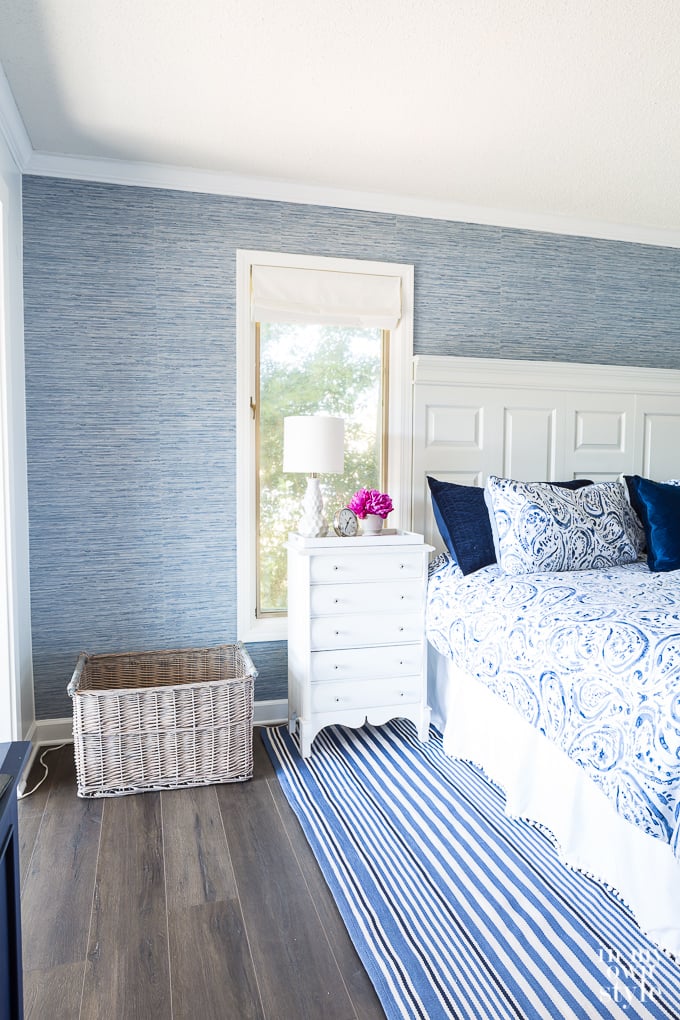 how to hang wallpaper on one wall only as an accent wall