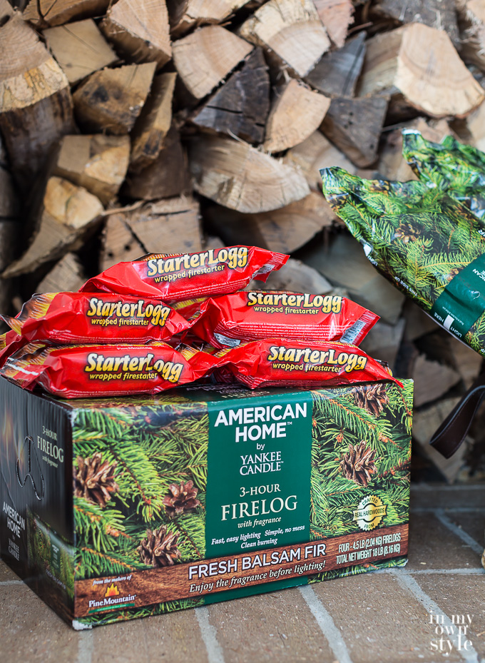 Pine Mountain Firelogs in the scent Balsam Fir