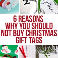 6 Reasons Why You Should Not Buy Christmas Gift Tags this year