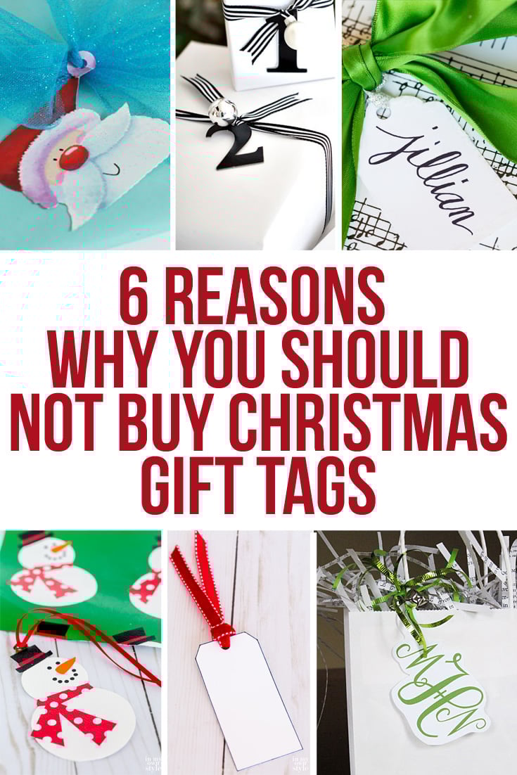 6 Reasons Why You Should Not Buy Christmas Gift Tags this year