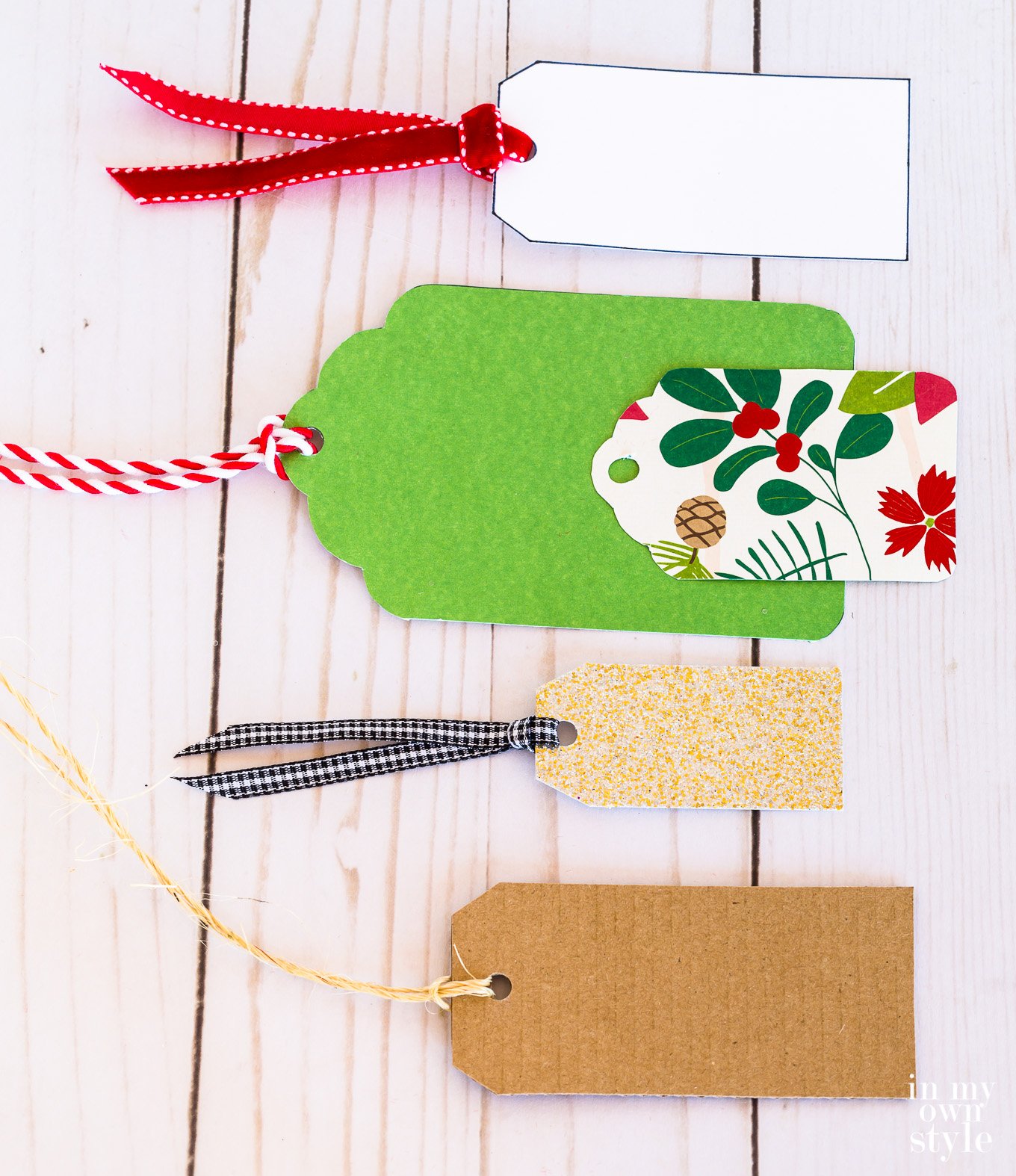 Gift Tag Free Printable and Template-