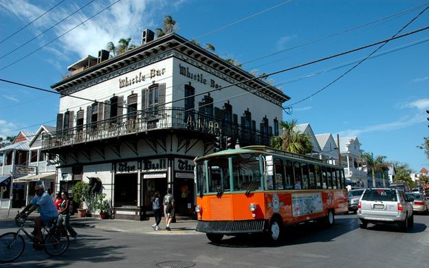 key west on off trolley