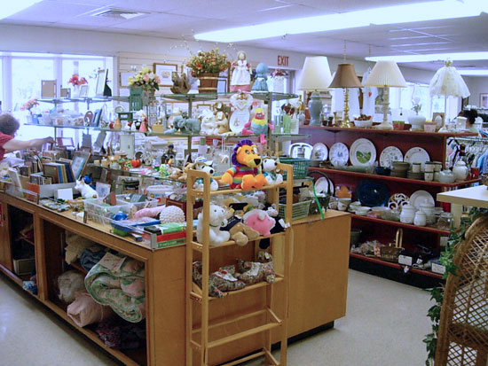 Thrift shop at local senior living community