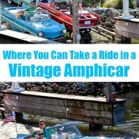 Where you can take a ride in a vintage Amphicar.