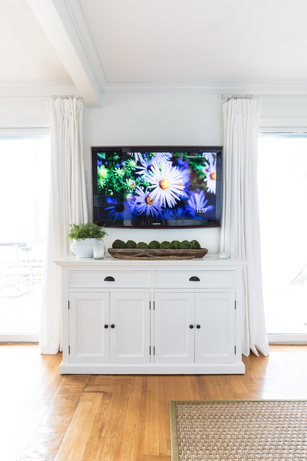 Wall mounted TV furniture ideas
