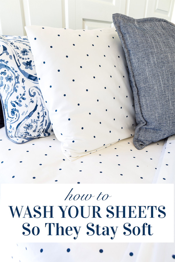 How to wash bed sheets so they always stay soft after washing.