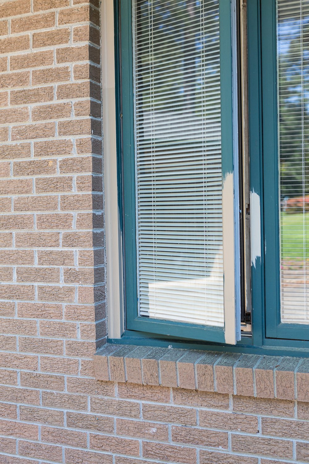 brick ranch house exterior makeover