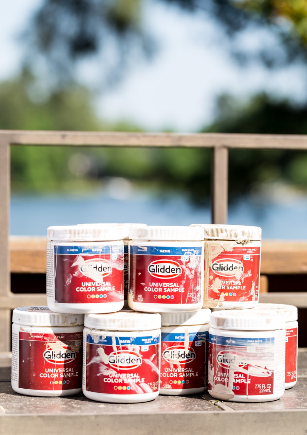 the best way to pick exterior house paint colors is to sample each on the house itself