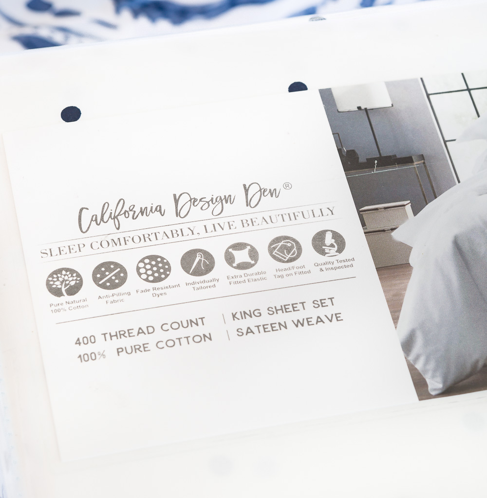 California Design Den Sheets