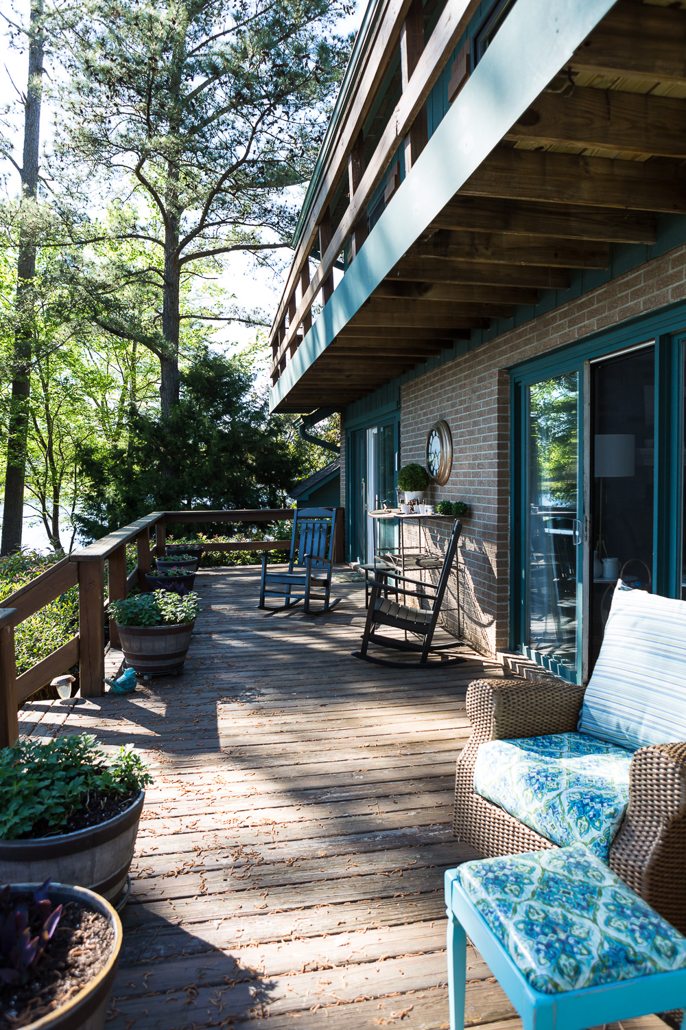 Getting a deck ready for outdoor living