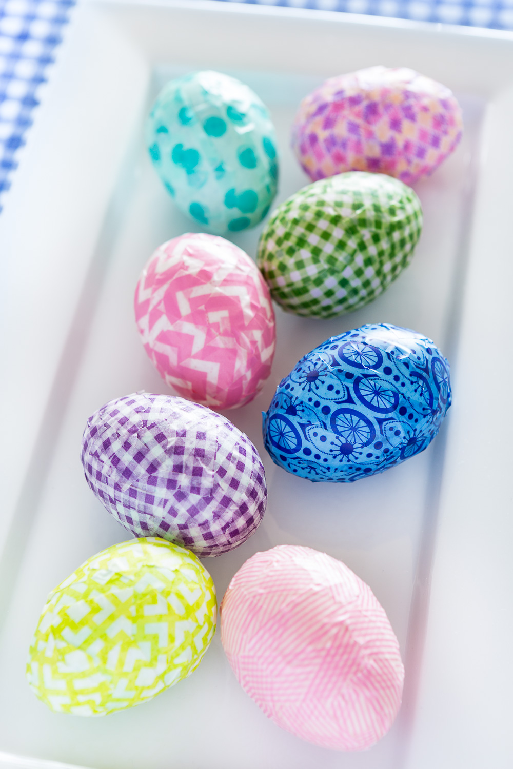 How to dye Easter eggs without using dye