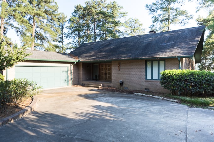 House Exterior Before getting painted