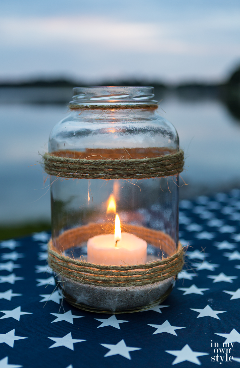 Pickle Jar Candle Lantern