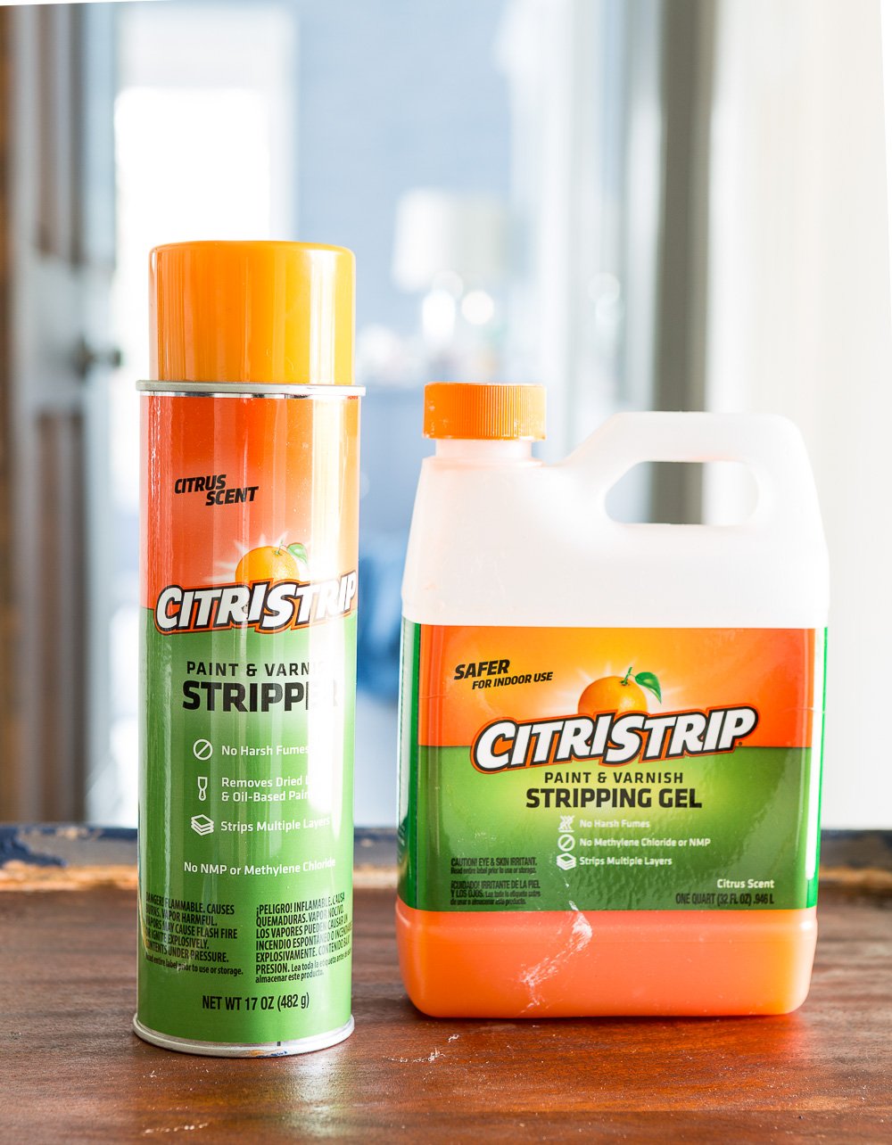 Citra-Strip paint stripper