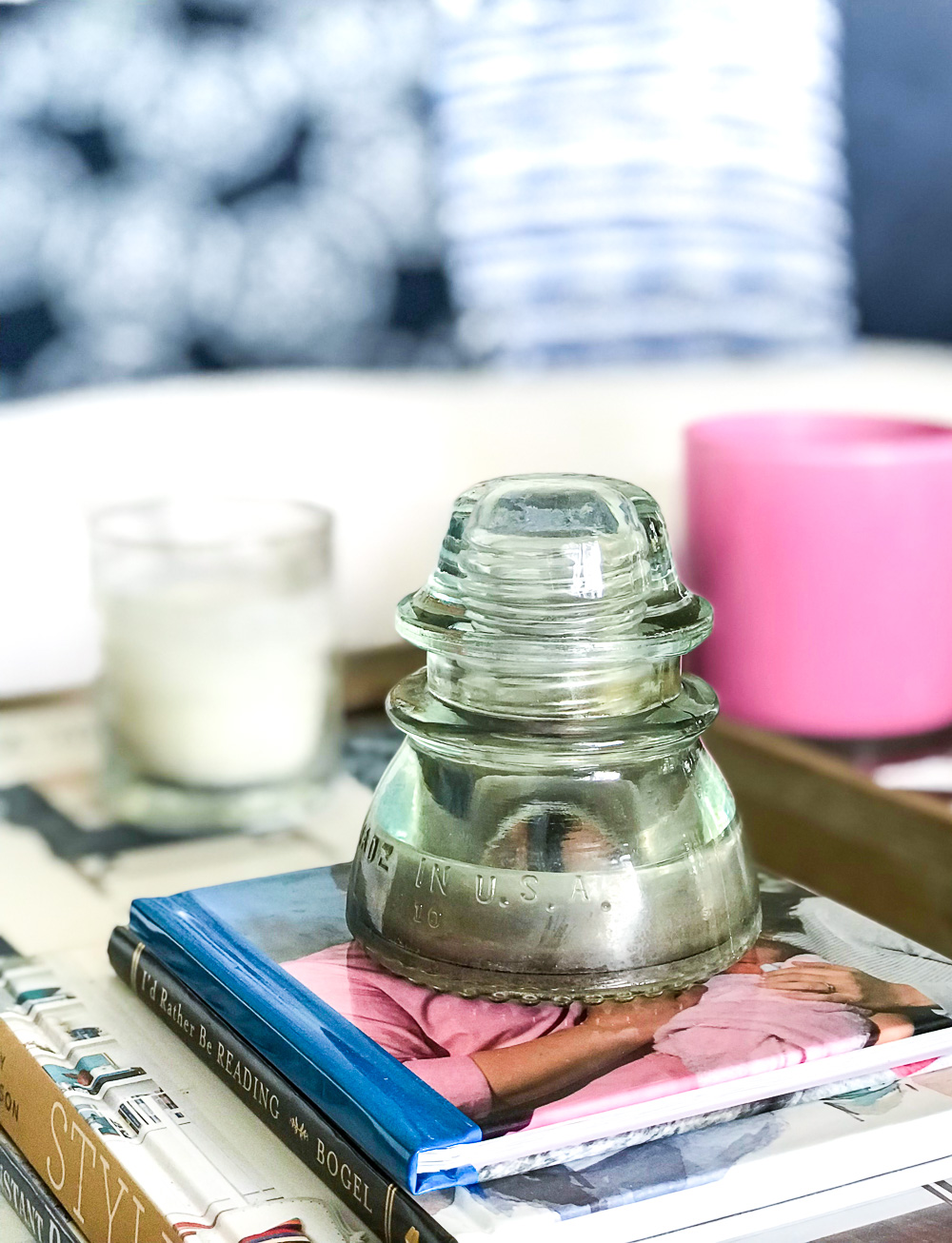 What can you do with a glass insulator? Why create meaningful home decor to make your house into a happy and loving home.