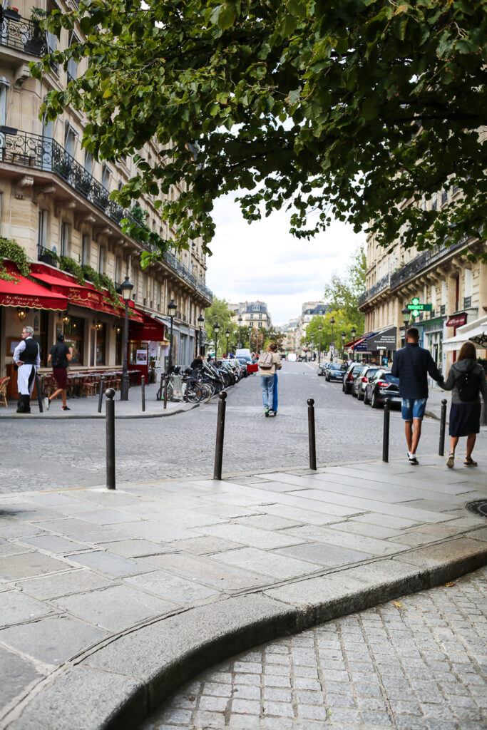 Cafe in the Marais in Paris