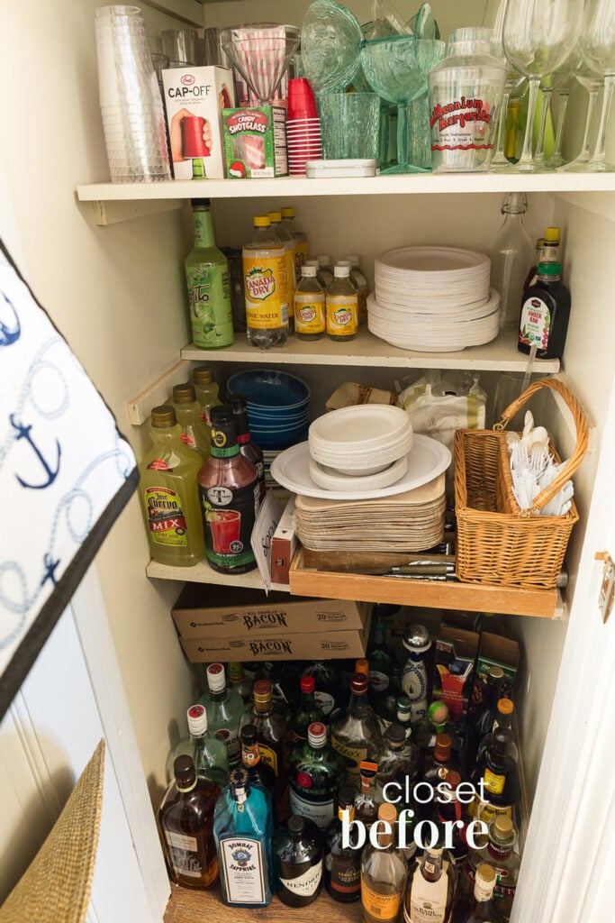 Dingy-and-aged-paint-inside-closet-before-photo