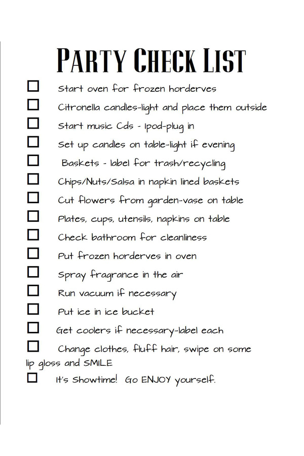 Organizing-Check-List-for-Hosting-a-Party