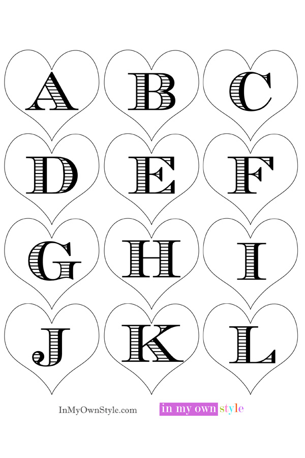 Valentine-Paper-Hearts-with-Initials-A-L