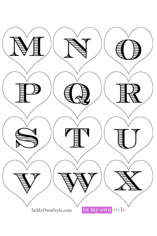 Valentine-Paper-Hearts-with-Initials-M-X