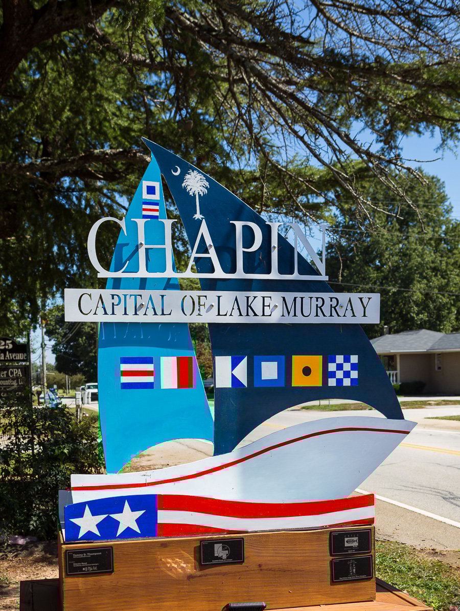 Chapin Sailboat sign