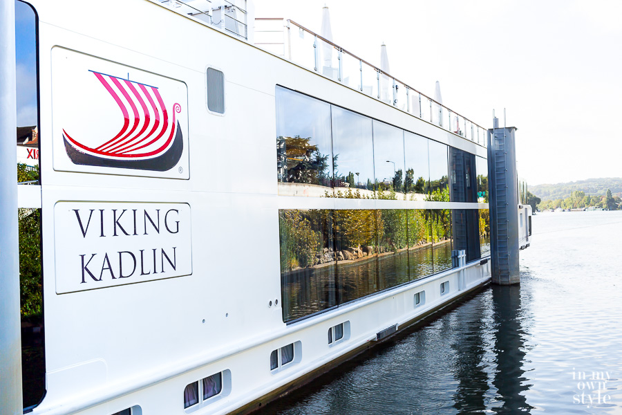 Viking River cruise Longship on the Seine