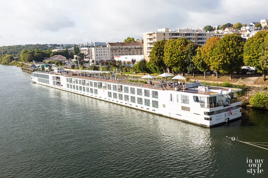 Viking Longship on the Seine