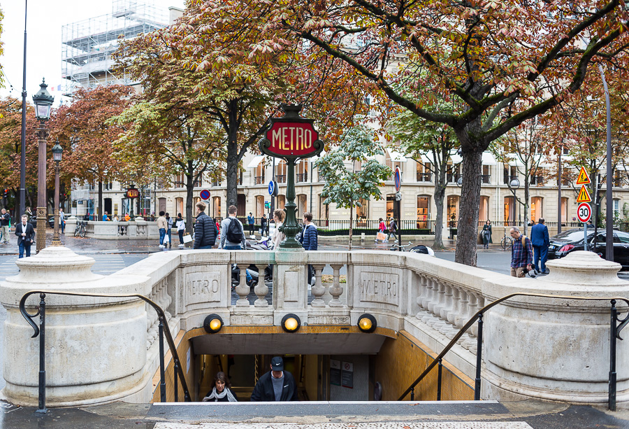 Metro Station in Paris