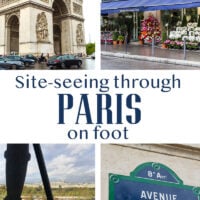Reasons why you should tour Paris on foot and take walking tours through the city to not only see but get a feel for each part of the city. Best part it burns up all the calories from the baguettes, wine and chocolate you will be eating.
